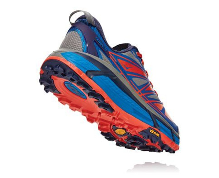 Hoka One One Trail Schoenen Heren - Mafate Speed 2 - Blauw - KA5921603